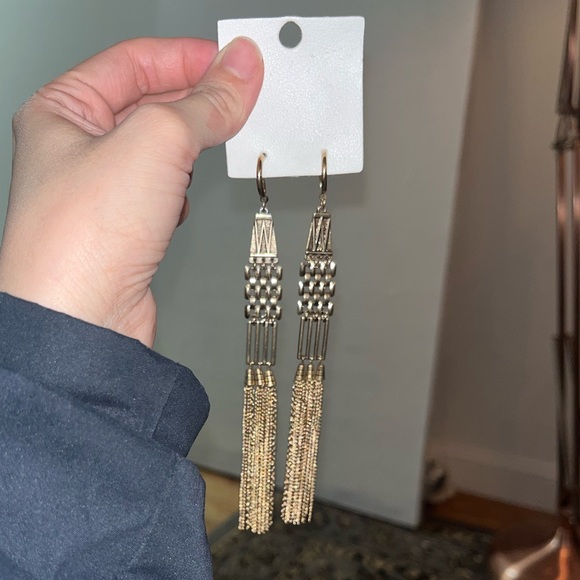 NWT Gold Free People Earrings - Picture 4 of 6